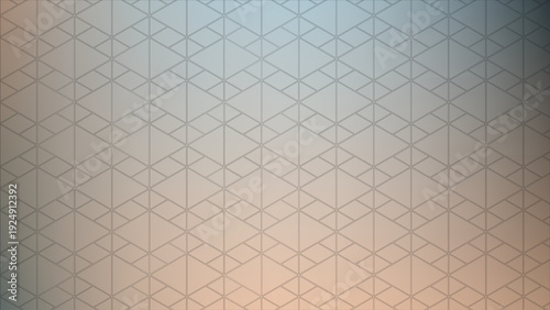 Geometric Pattern Seamless Texture Gradient Blue Orange Design