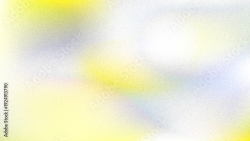 Abstract vector soft color gradient background with high-detailed noise particles for aesthetic design. Pastel yellow and pink grainy texture wallpaper with retro film effect.