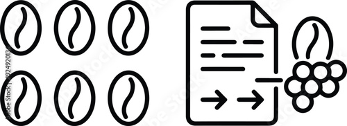 Medical & Health Line Icon Set  DNA, Pills & Nutrition Symbols
