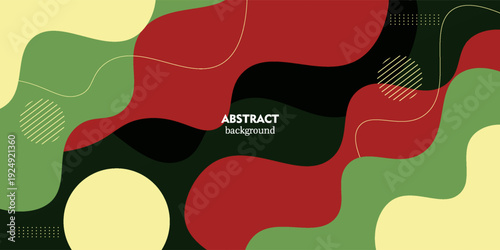 Colorful abstract patterned banner background. Dynamic wave shaped color element design concept. Vector eps10