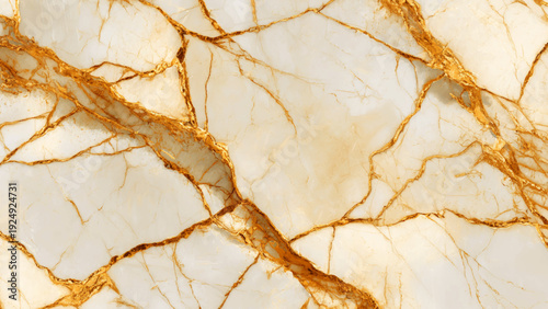 Luxurious marble texture with golden veins and elegant pattern