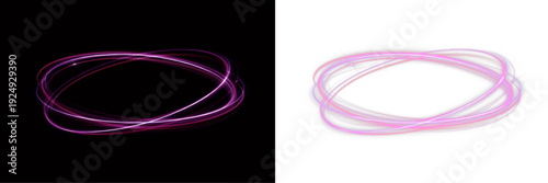 Abstract golden light tunnel effect. Circular energy creates depth and speed illusion. Modern futuristic graphic.