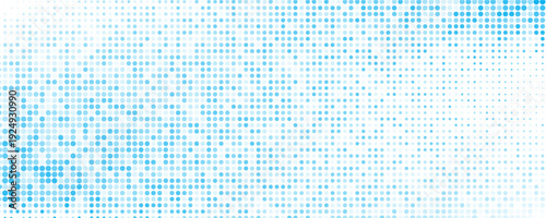 Baby blue pop art background in retro comic style with halftone dots design.Eps10