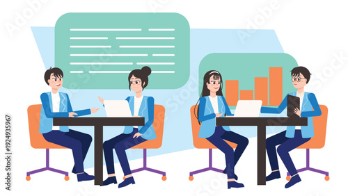 Insurance Consultation and Policy Discussion With Clients