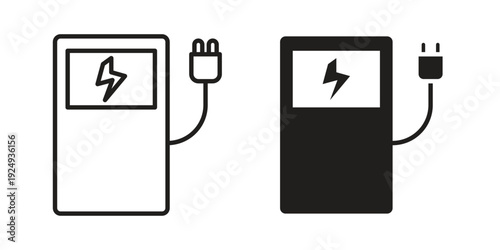 Charging station icon