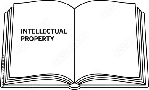An open book symbolizing the essence and importance of intellectual property rights