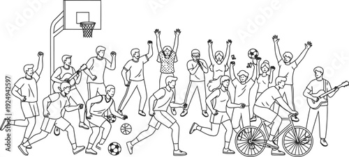 Intricate diagram depicting a complex neural network structure with interconnected nodes.