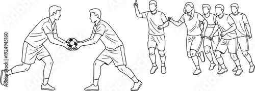 Two dogs playing tug-of-war with a rope toy in an animated cartoon style