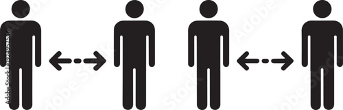 SOCIAL DISTANCE BETWEEN 2 PEOPLE