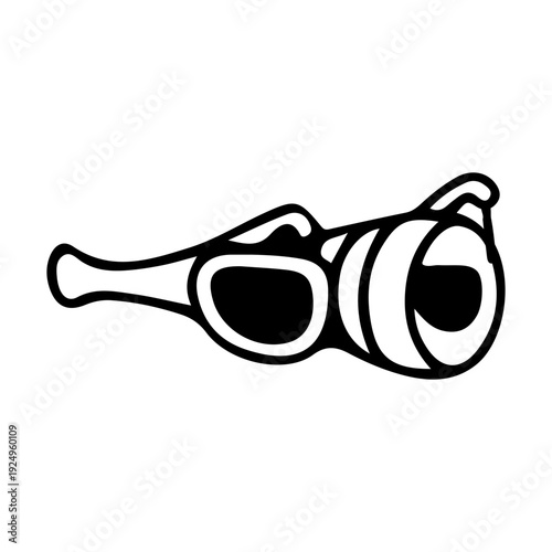 Binoculars Icon Outline