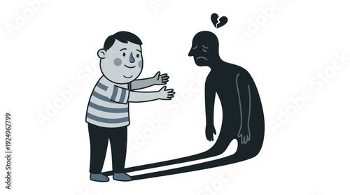 Empathy and support for a person struggling with sadness and depression.