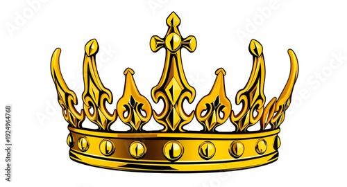 wealth, crown, royal, king, golden, gold, luxury, regal, monarchy, royalty, jewel, gemstone, diamond, ruby, sapphire, emerald, ornament, ornate, elegant, majestic, symbol, power, authority, prestige, 