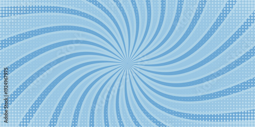 Blue abstract background with trendy retro stripes design. Modern design with vintage retro style for cover, banner, brochure, presentation, certificate and card. EPS. 4