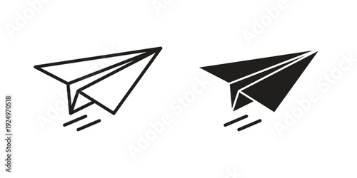 Paper plane icon