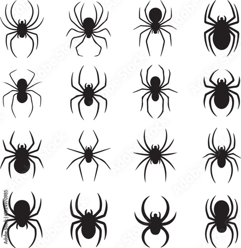 spider silhouettes