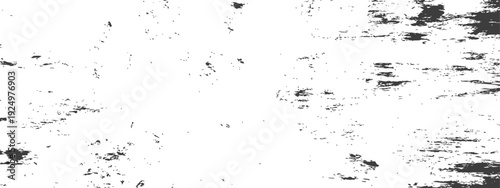Monochrome Distressed Grunge Texture Overlay Vector Rough Surface Background