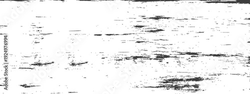 Distressed Black and White Grunge Texture Overlay with Horizontal Scratches