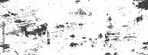 Abstract black and white grunge distressed texture overlay for graphic design projects