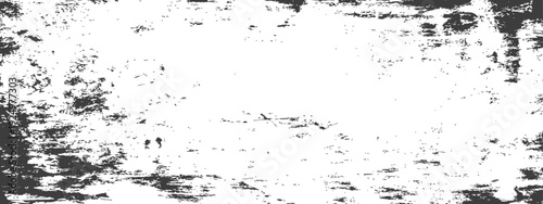 Distressed Grunge Texture Vector Background Rough Scratched Overlay Effect Black and White