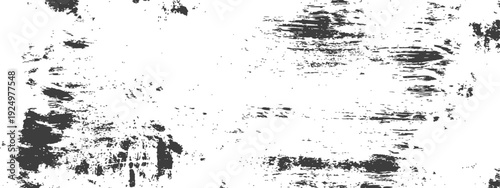 Distressed Grunge Scratch Texture Black and White Background