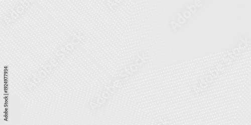 Hexagon dot white gray wave light technology texture background. Abstract big data digital concept simple abstract