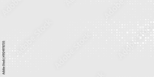 Rectangle art white gray wave light technology texture background. Abstract big data digital concept design abstract simple