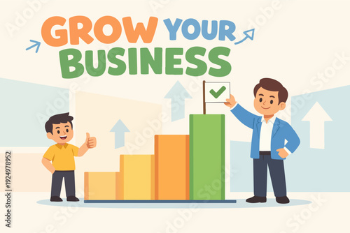 People collaborating on business growth, achieving success goals, and marketing strategy