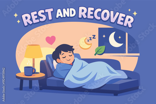 Person sleeping soundly for rest and recovery, symbolizing good sleep and wellness