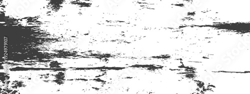 Distressed Grunge Texture Overlay Black and White Grungy Background Vector Illustration