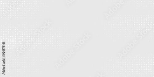 Rectangle modern white gray wave light technology texture background. Abstract big data digital concept art