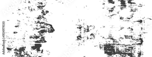 Abstract Monochromatic Grunge Texture Overlay Rough Distressed Effect Black and White Background
