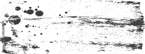 Grungy Ink Splatter and Distressed Texture Overlay Vector Graphic