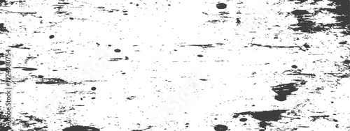 Wallpaper Mural Black and white grunge texture background with distressed scratched surface, abstract monochrome worn overlay effect with ink splatters Torontodigital.ca