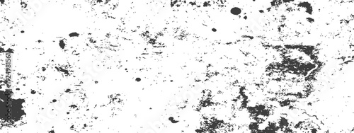 Distressed Grunge Texture Overlay Black and White Gritty Rough Surface Background Pattern