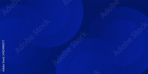 Circle blue background. Modern simple blue geometric design. Minimal shapes. Suit for booklet  brochure banner poster abstract