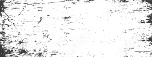 Wallpaper Mural Black and white grunge texture overlay with distressed aged effect vector background Torontodigital.ca