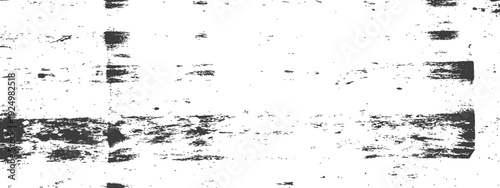 Distressed Grunge Overlay Texture Black and White Vector Background