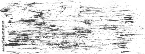 Distressed Grunge Wood Texture Vector Overlay Grungy Scratched Surface Background