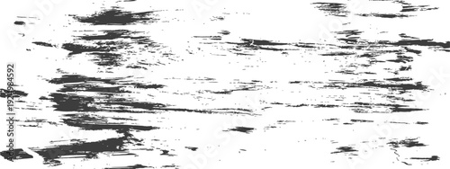 Distressed Grunge Texture Overlay with Horizontal Brush Strokes in Dark Grey and White