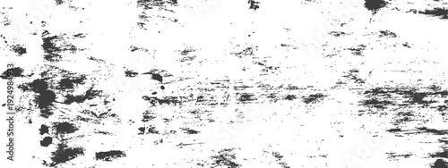 Abstract grunge distressed texture overlay effect black and white background for graphic design projects
