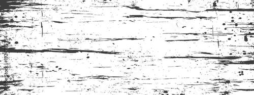 Abstract Grunge Overlay Texture with Horizontal Scratches and Ink Splatters