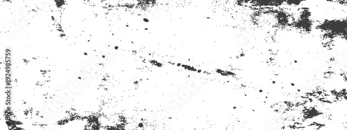 Black and White Grungy Distressed Overlay Texture