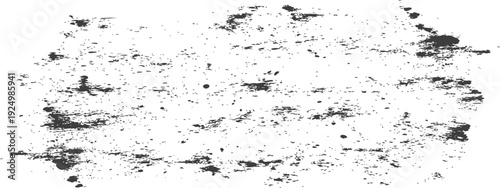 Distressed Grunge Texture Overlay Vector Black and White Background