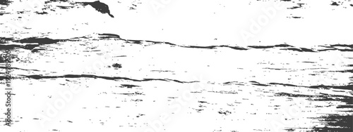 Distressed Grunge Texture Vector Overlay Abstract Black and White Background