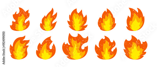 Fire flame crayon pencil doodle doodle, Chalk pastel fire doodle icons, Hand drawn flame scribble.