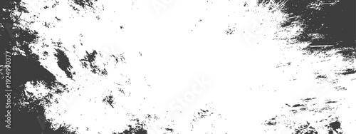 Abstract Grunge Distressed Texture Overlay Background Design Element Black and White Rough Gritty Pattern