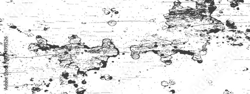 Grungy Black and White Paint Splatter and Distressed Surface Texture