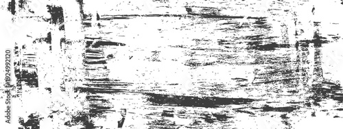 Distressed Black and White Grunge Texture Background for Overlay Effects