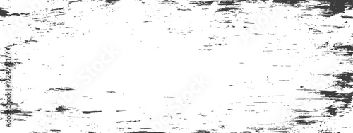 Black and White Distressed Grunge Texture Overlay Vector Rough Grungy Background