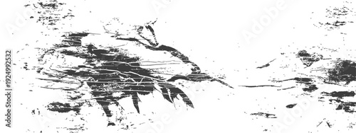 Abstract dark grunge texture overlay with distressed scratched surface effect background graphic